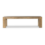 Abaso Dining Table in Rustic Oak