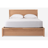 Marcel Oak 6 Drawer Storage Bed