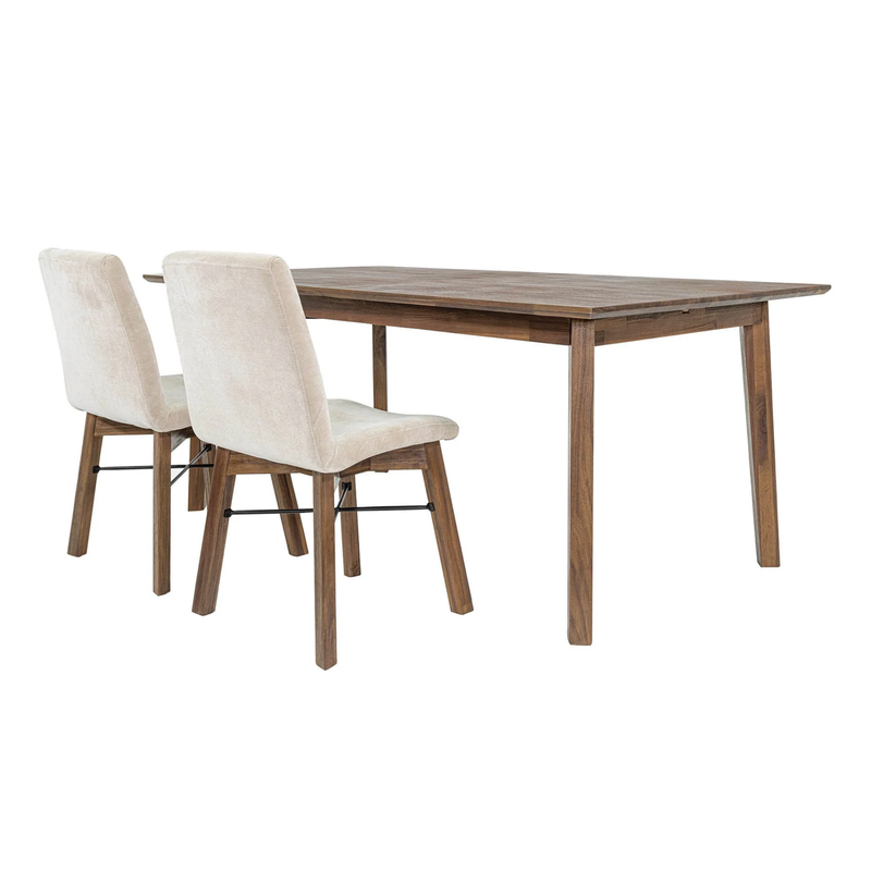 Gia Extension Dining Table - Warm Pecan 71" - 102"