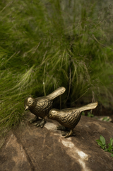 Cast Iron Sparrow Set