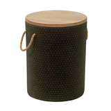 Beban Side Table Natural & Black