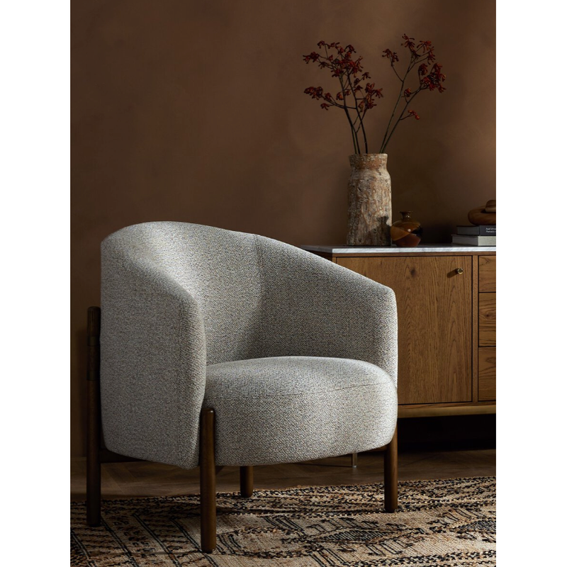 Enfield Chair in Astor Stone