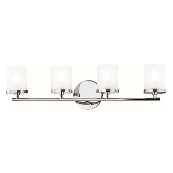Ryan 4 Light Sconce in Polished Nickel