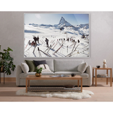 Zermatt Skiing I by Slim Aarons