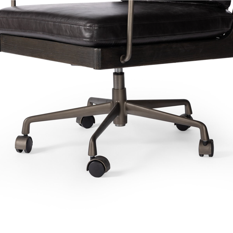 Ludvig Desk Chair in Sonoma Black
