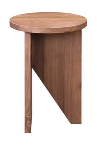 Grace Accent Table in Walnut Brown