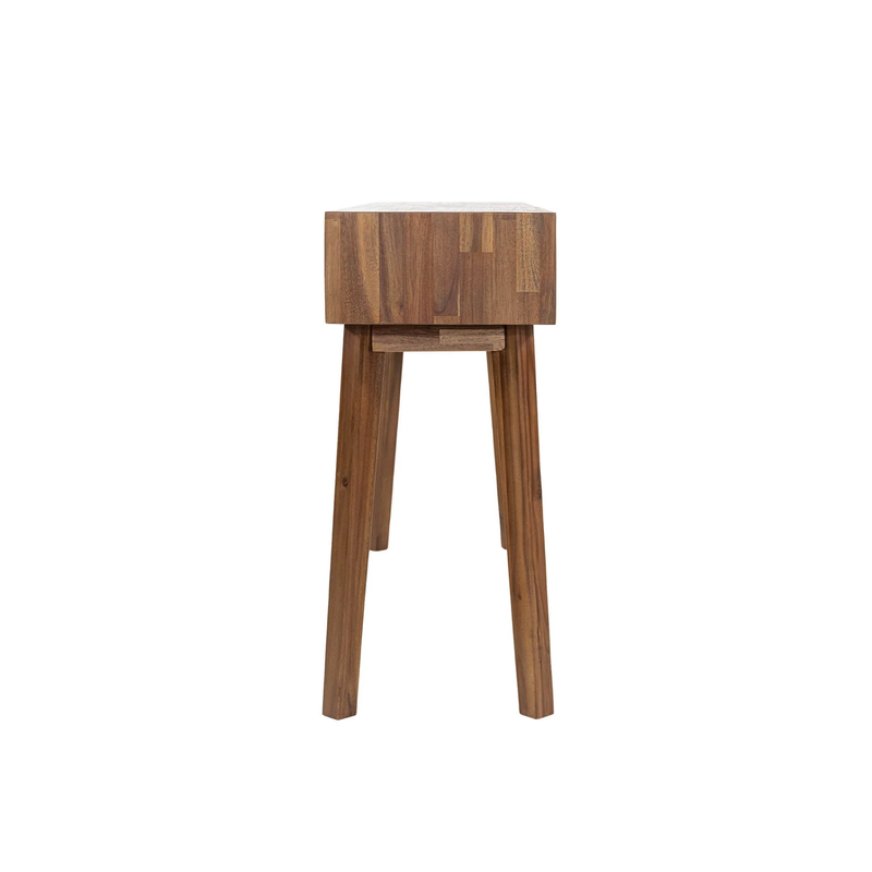 Gia Console Table in Warm Pecan