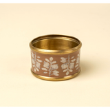 Arbor Enameled Napkin Ring, Tawny