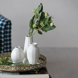 Basketweave Bud Vase