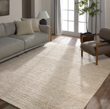 Mohan Folant Rug in Peyote/Crystal Gray