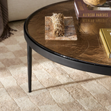 Yoko Grand Coffee Table in Smoked Brown