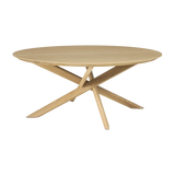 Mikado Round Coffee Table in Oak