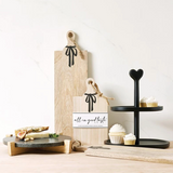Mini Wood Serving Board Set