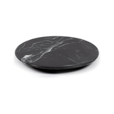 Marble Lazy Susan in Dark Kettle Black