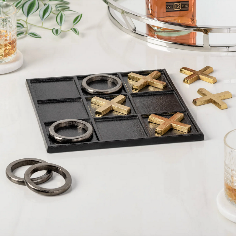 Tic Tac Toe Aluminum Game