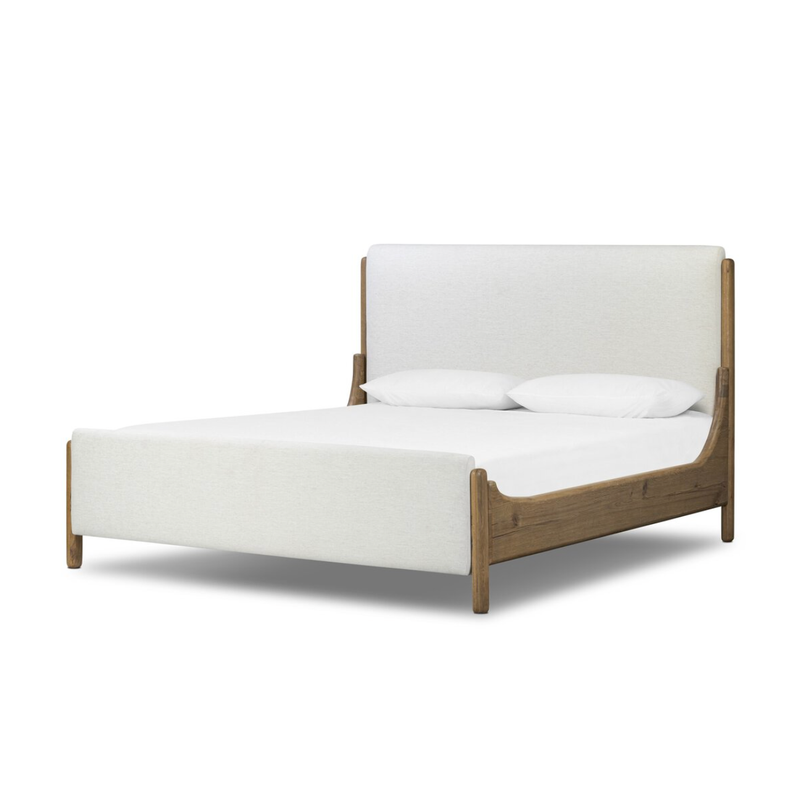 Savall Bed in Crypton Nomad Snow
