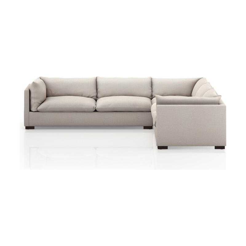 Westwood 3-Piece Sectional in Bennett Moon