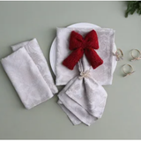 Winter Jacquard Napkin Set of 4