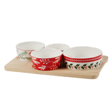 Festive 5-Peice Serving Set