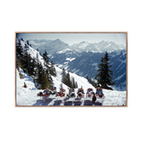 Lounging In Gstaad by Slim Aarons | Large
