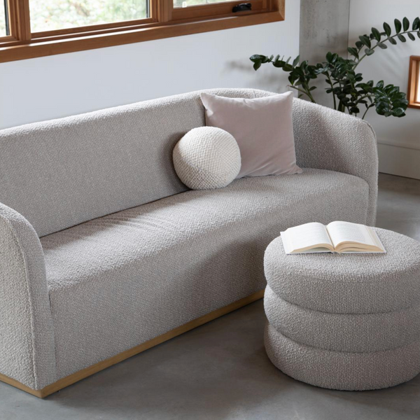 Evita Sofa in Truffle