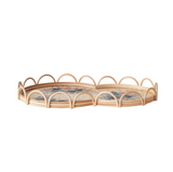 Bloom Rattan Tray