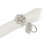 Snowflake Napkin Ring Set of 4