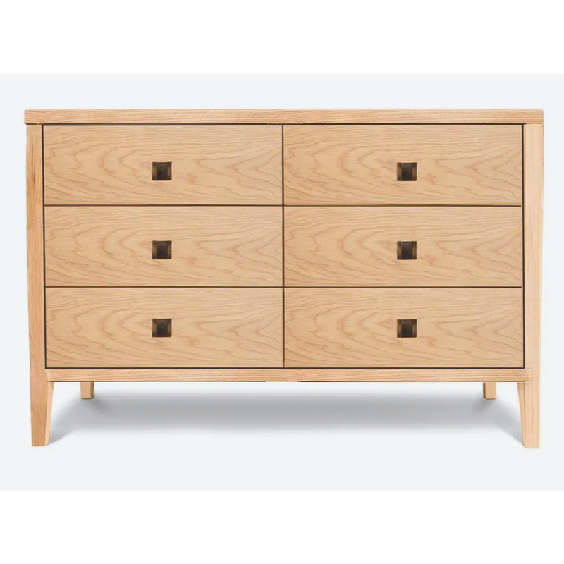 Hara 6 Drawer Dresser Tall - Oak
