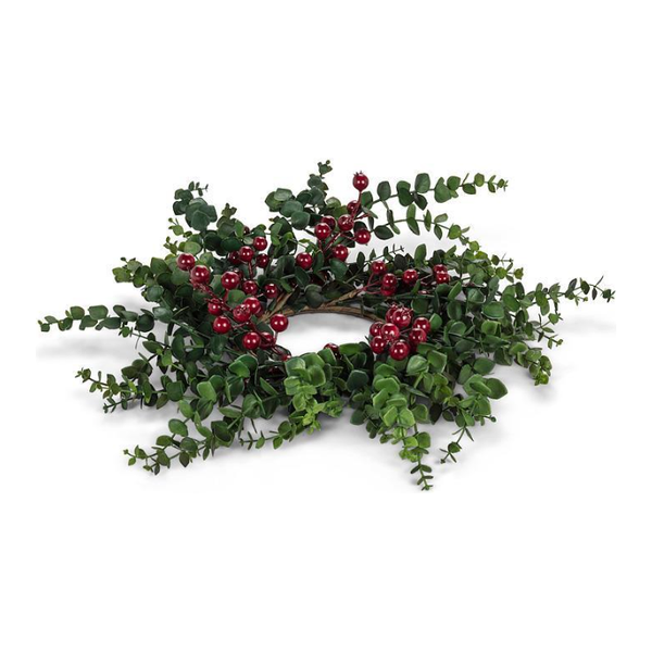 Eucalyptus & Berries Candle Ring