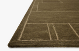 Barrow Rug in Olive/Natural