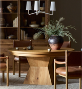 Leif Round Extension Dining Table 60"