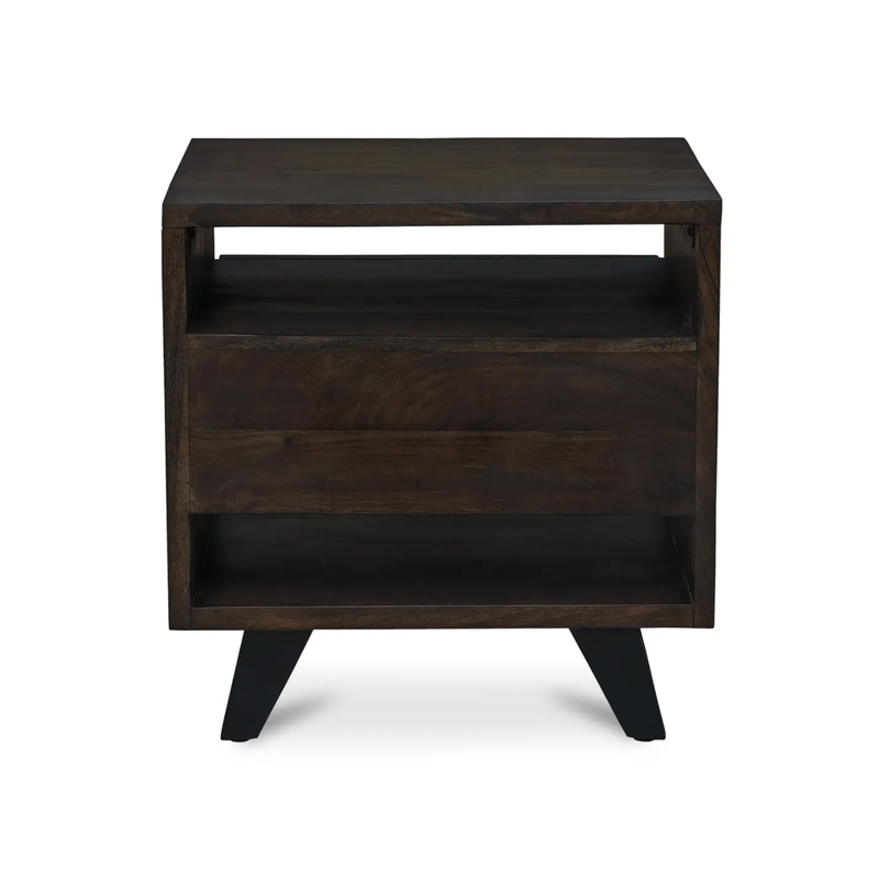 Madagascar Nightstand in Dark Brown