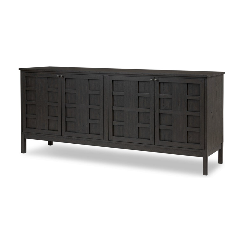 Alessio Sideboard in Smoked Black
