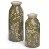 Olive Green Vase