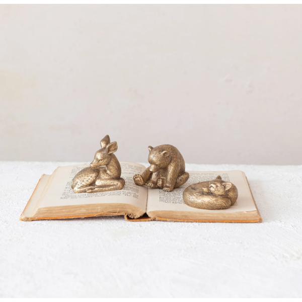 Antique Gold Animals