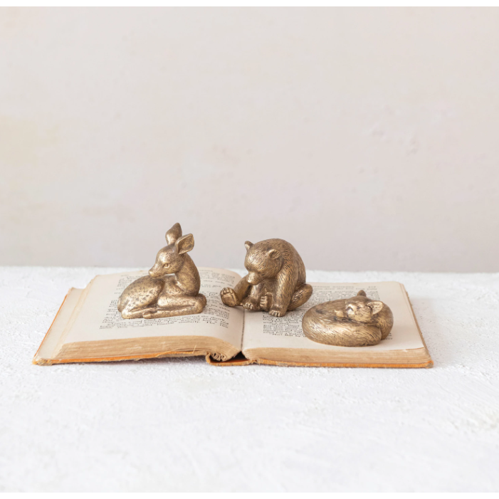 Antique Gold Animals