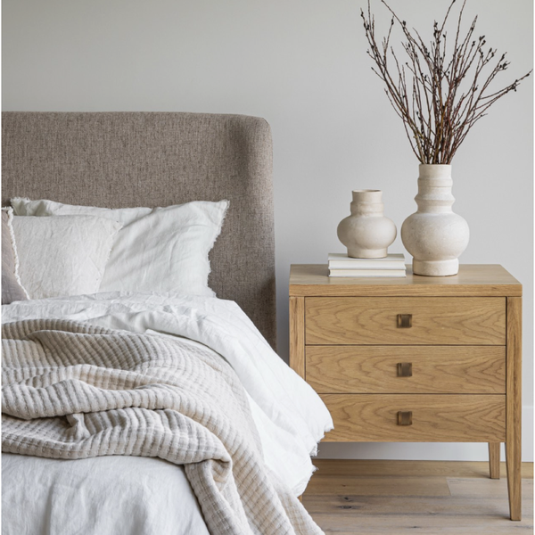 Hara 3 Drawer Dresser in Natural Oak