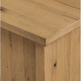 Dalton Media Console Aged Natural Oak