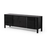 Pollard Media Console in Brushed Ebony Oak