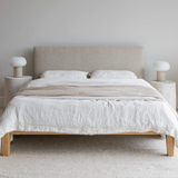 Luna Bed in Buff