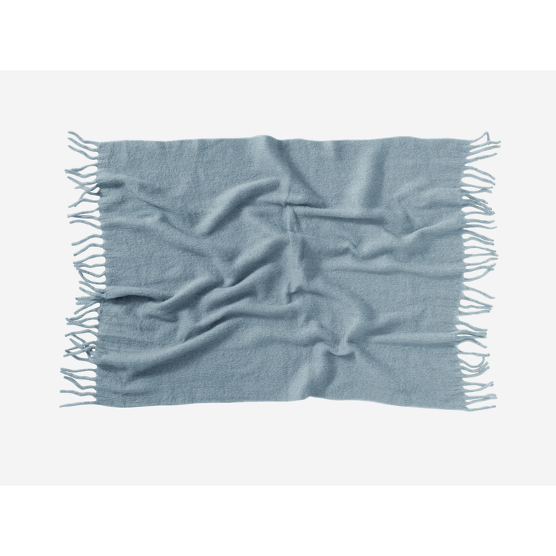 Wooly Throw in Sky