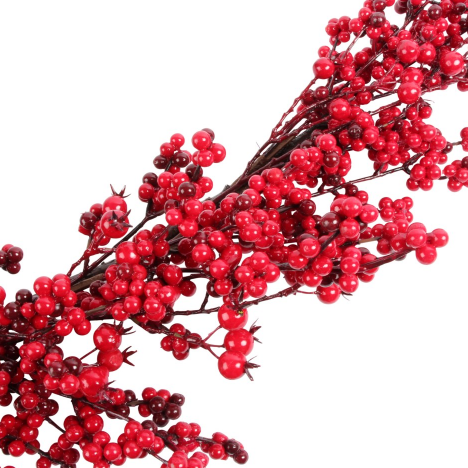 Berry Garland in Red