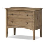 Maggie Nightstand in Aged Smoked Oak