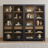 Millie Double Cabinet in Matte Black