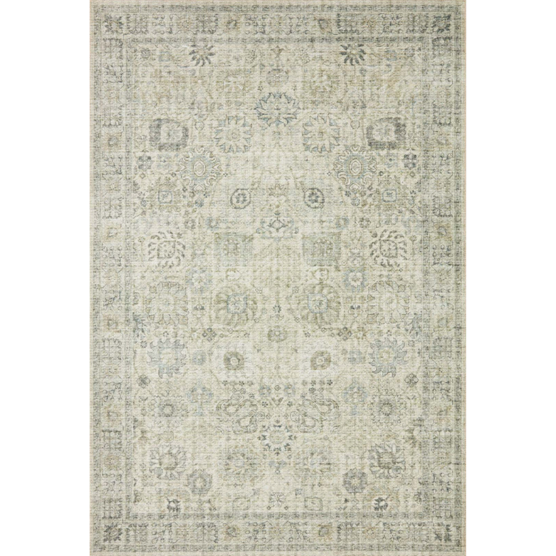 Skye Rug in Natural/Sage
