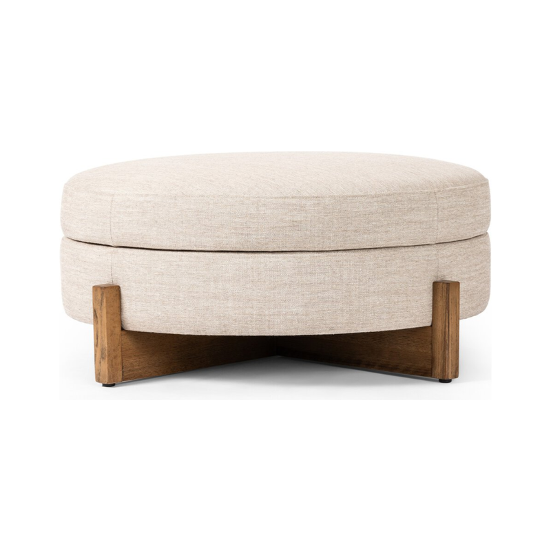 Esben Storage Ottoman Large in Alcala Wheat