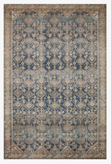 Lenna Indigo & Natural Area Rug