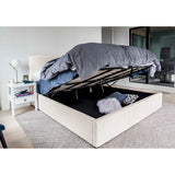 Julia Storage Bed - Cream