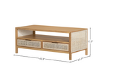 Cane Coffee Table