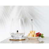 Festive Icon Stemless Glasses
